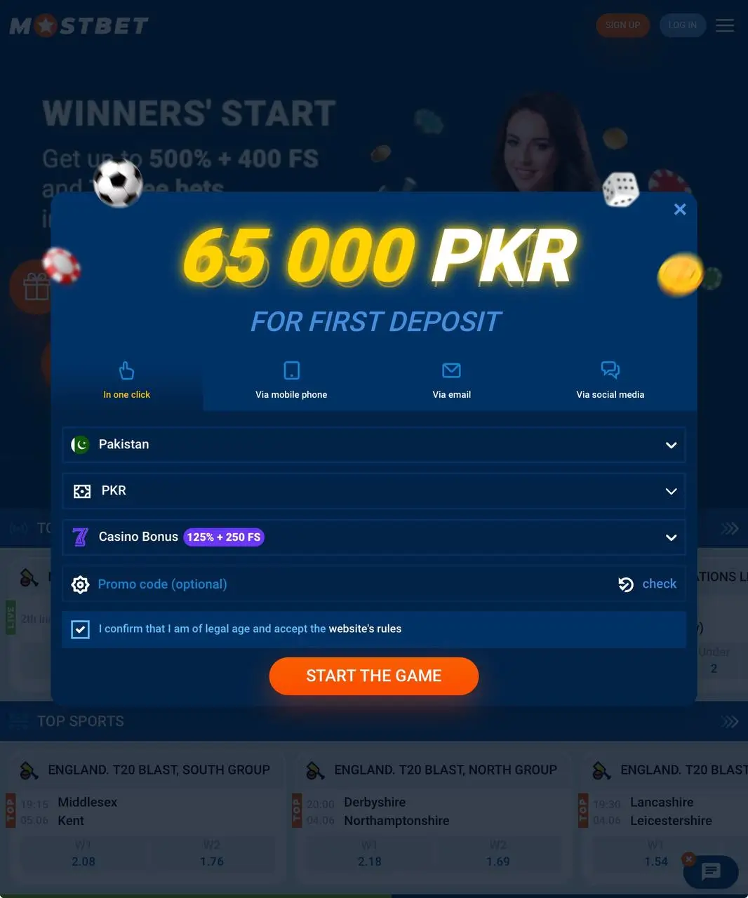 mostbet login and registration process via mobile app